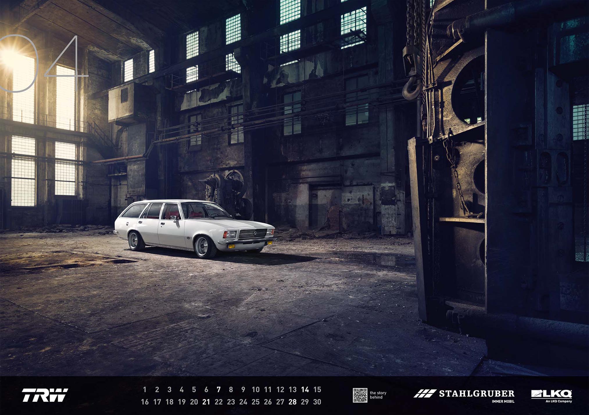 Винтажные автомобили в календаре WERKSTATTkultur 2019 Винтажные автомобили в календаре WERKSTATTkultur 2019