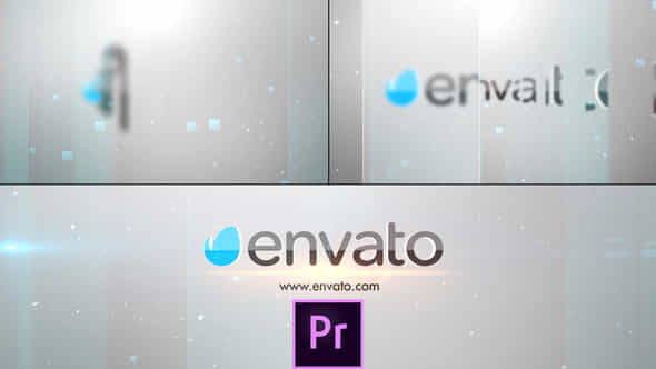 Minimal Glass Logo - VideoHive 34041455