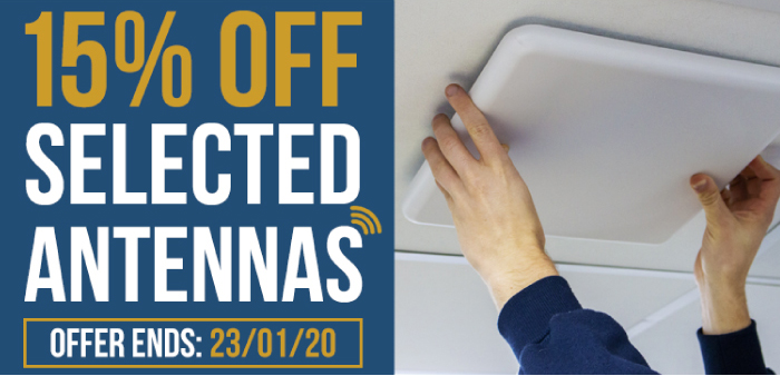 15% OFF selected antennas