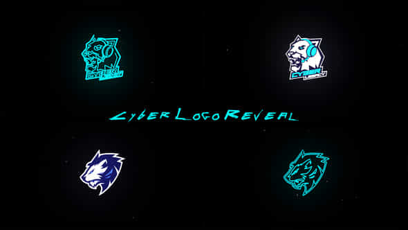 Cyber Logo Reveal - VideoHive 43429414