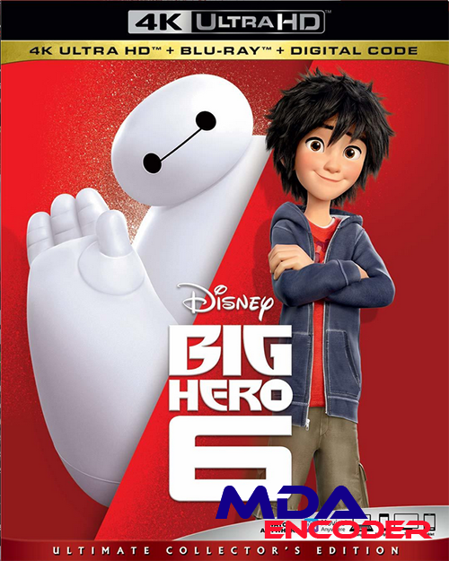 Wielka Szóstka / Big Hero 6 (2014) MULTI.2160p.UHD.BLU-RAY.HEVC.HDR10.H265.10bit.ATMOS 7.1.AC-3-MDA / DUBBING i NAPISY PL