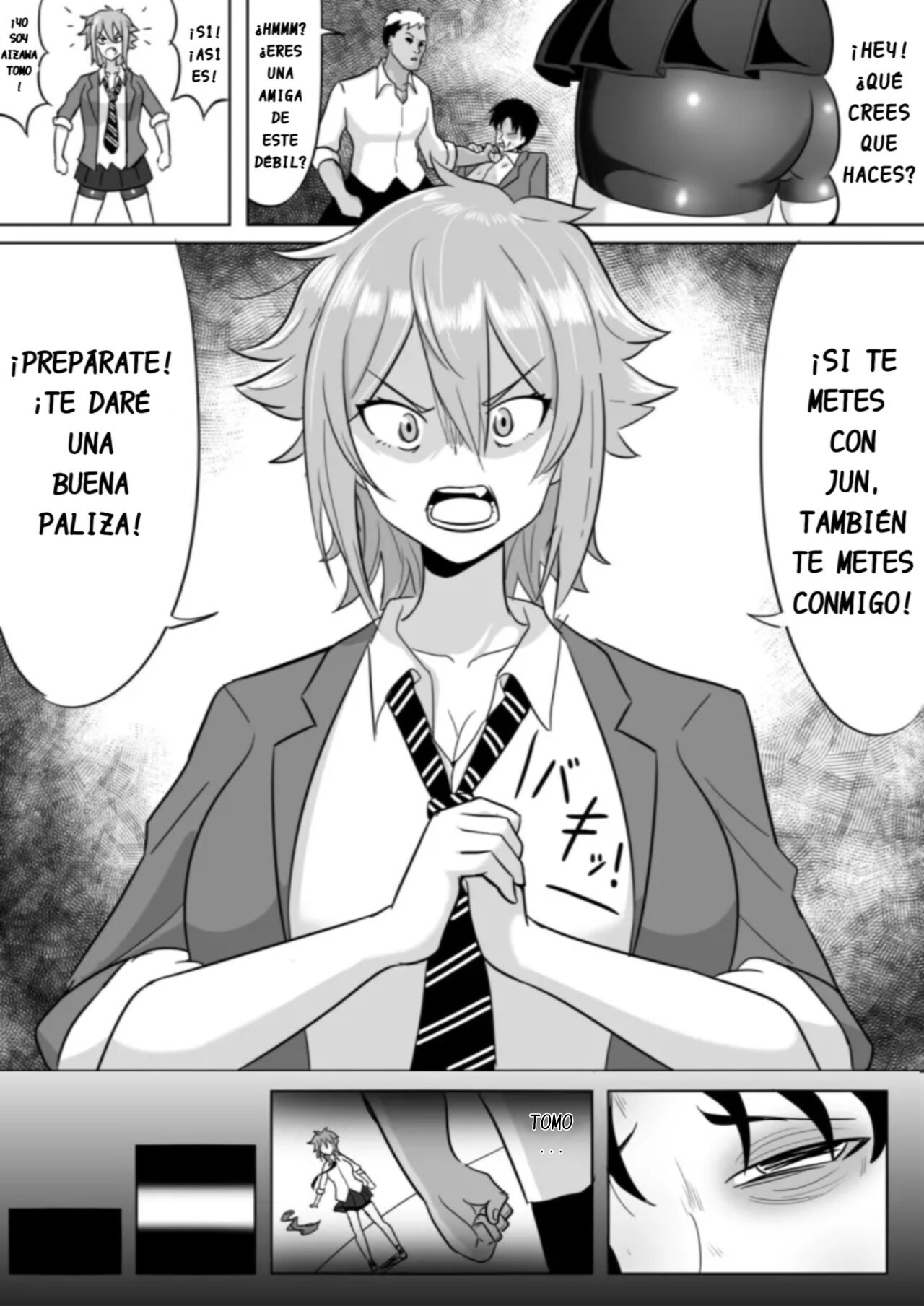 Una historia sobre Tomo-chan haciendo cosas que las chicas no pueden hacer - 1