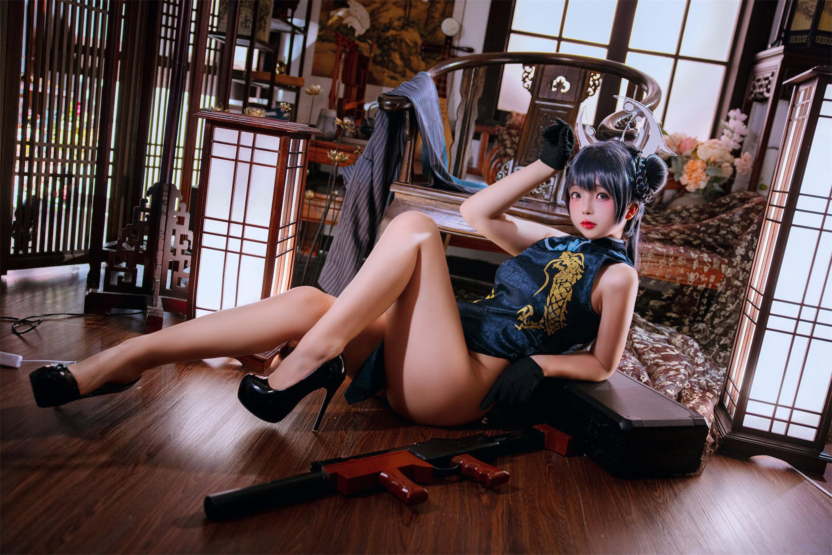 未分类性感写真 日奈_娇《碧蓝档案妃咲》(46)