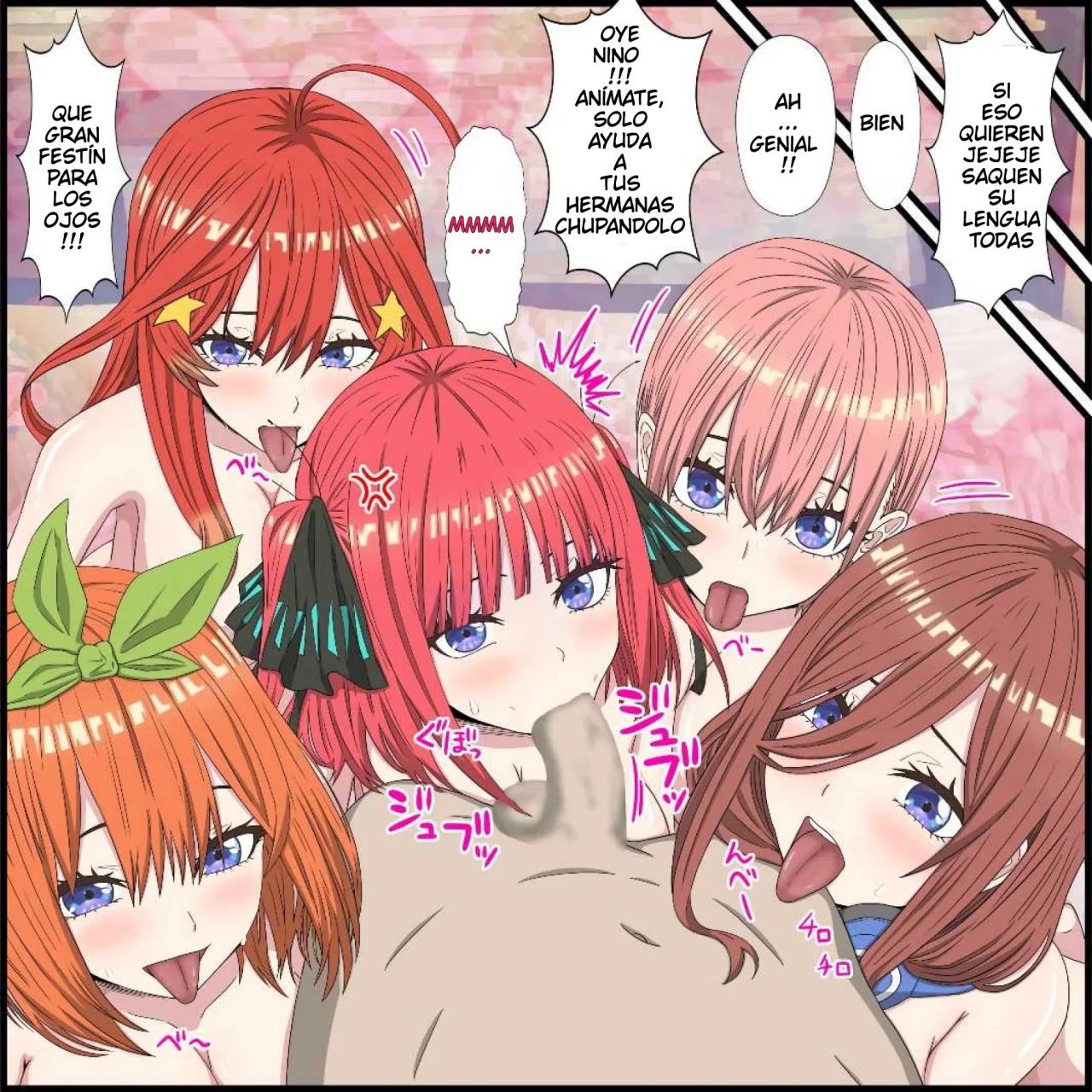 An app that lets you have sex with anime characters Gotoubun no hanayome 5 hermanas 1 - 8