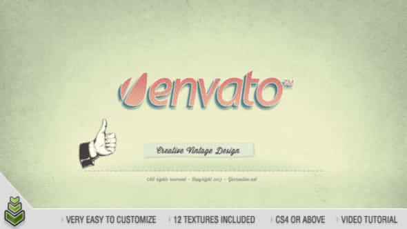 Vintage Logo - VideoHive 3915225