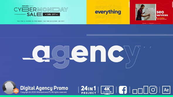Digital Agency Promo - VideoHive 25139807