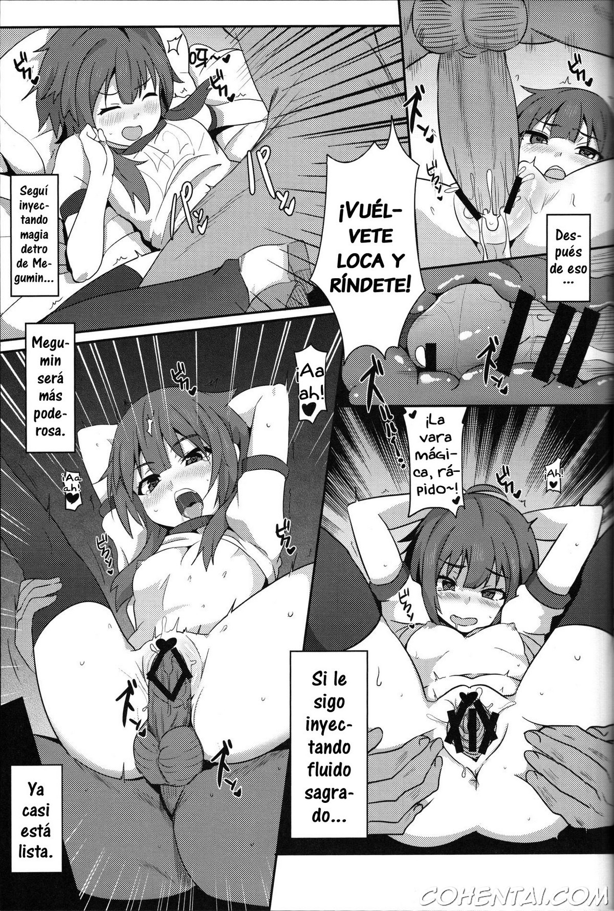 Megumin ni Karei na Shasei o! (Kono Subarashii Sekai ni Syukufuku o!) xxx comics manga porno doujin hentai español sexo 