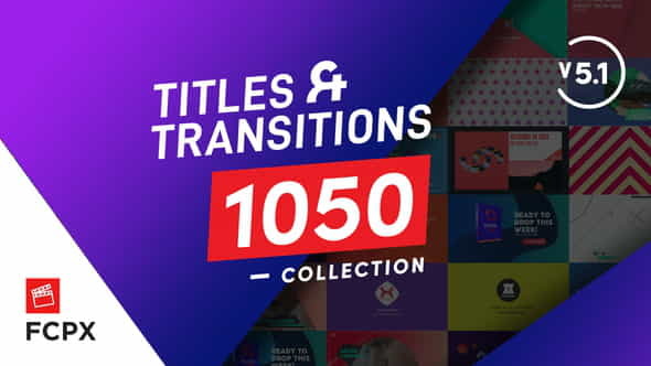 FCPX Titles GraphicsTransitions - VideoHive 19492180