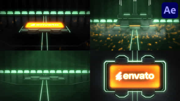 Heavy Logo Reveal For After Effects - VideoHive 56597581