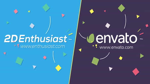 2D Enthusiast Logo - VideoHive 6743353