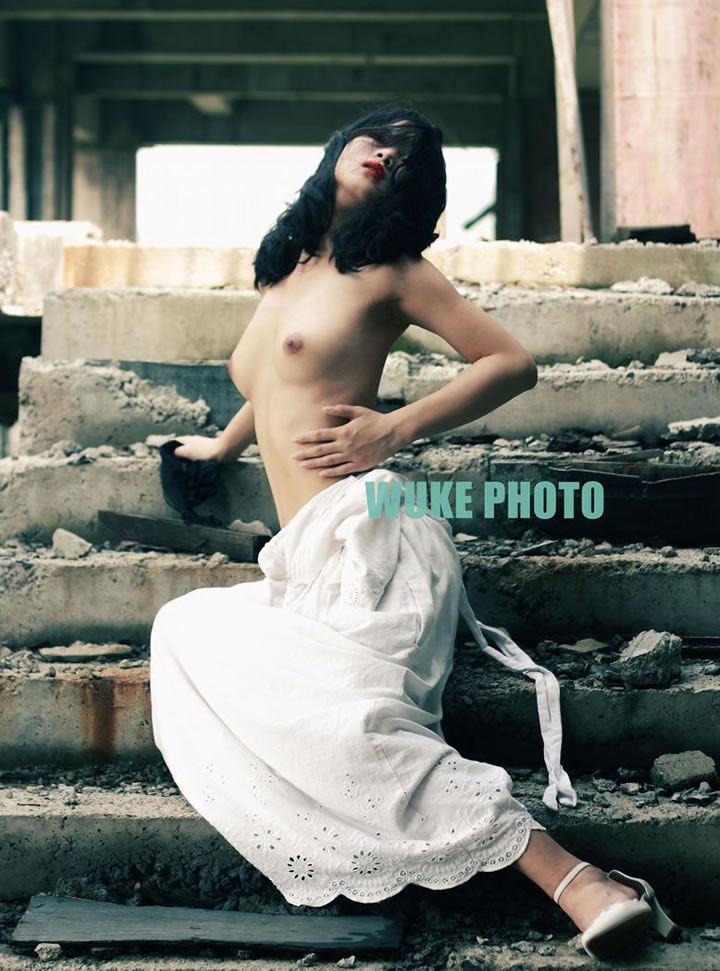 Photographer wuke works Lin March without holy light human body set 2 9