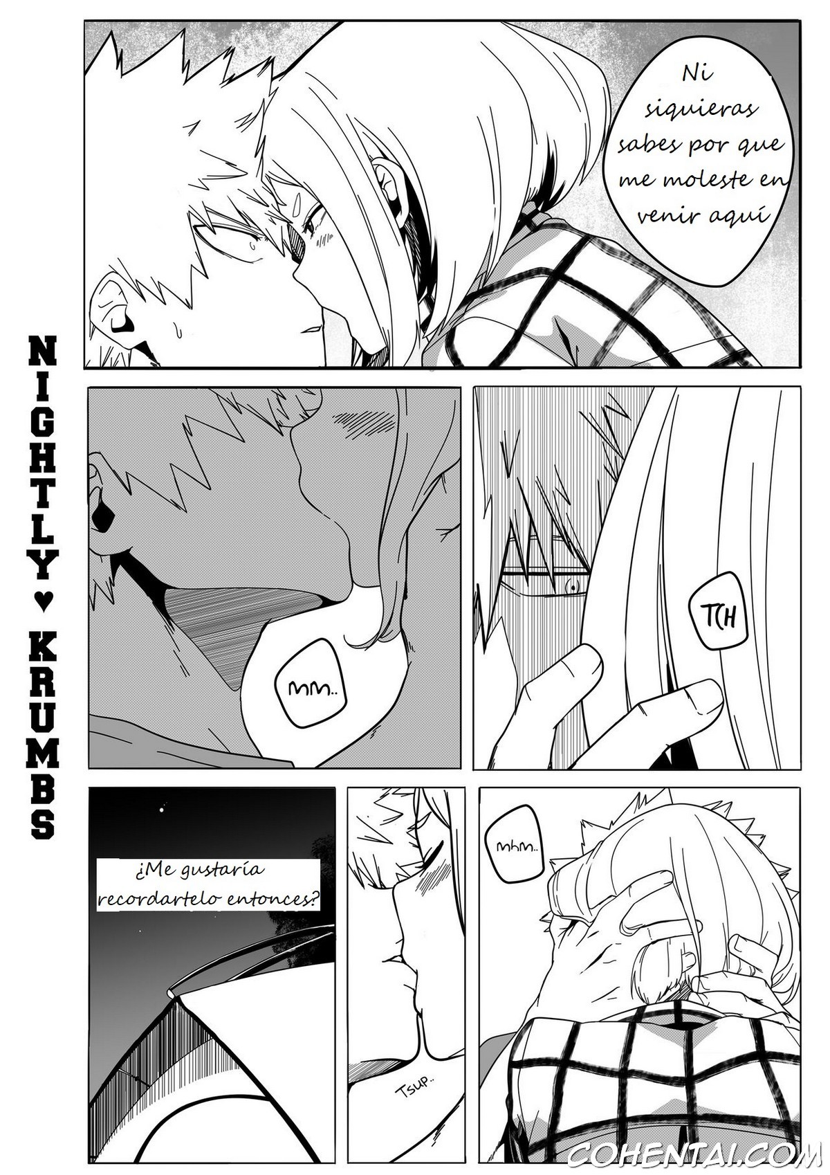 NIGHTLY KRUMBS (Boku no Hero Academia) xxx comics manga porno doujin hentai español sexo 