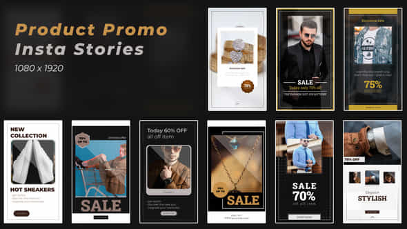 Product Promo Stories Premiere Pro - VideoHive 50432317