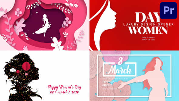 Happy Womens Day - VideoHive 34212799