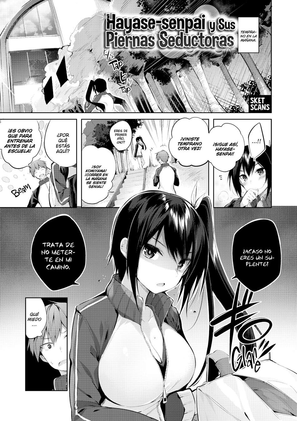 Hayase-senpai y sus piernas seductoras - Page #1