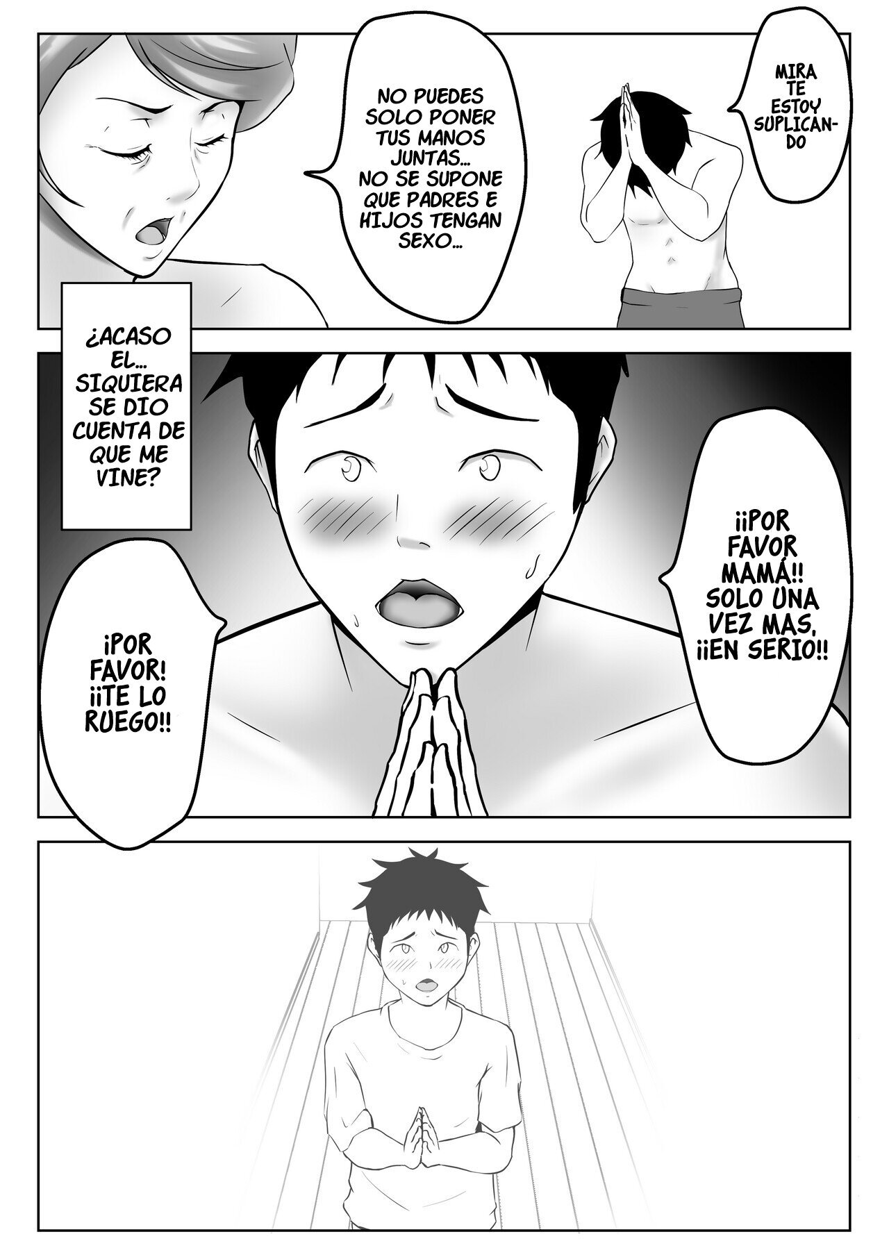 [Pentacle (Shimipan)] Haha wa Onna Deshita 2  Mother was a woman 2 [Spanish] [BigDaddy Scan]
