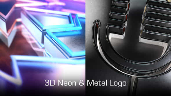 Neon And Metal - VideoHive 42005681