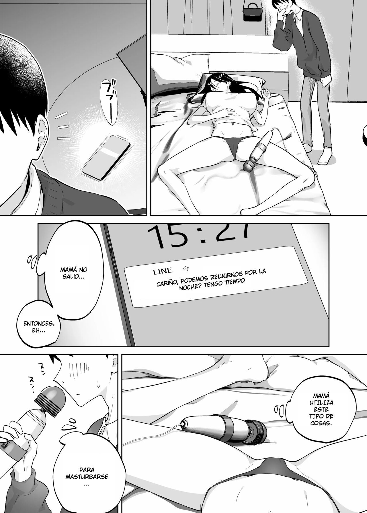 [Karashina en] Kaa-san, Tsukiatte 1-2  Madre, Sal Conmigo 1-2 [Spanish] [SrTraduc]