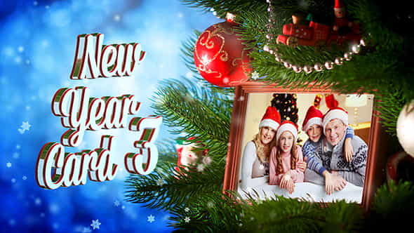 New Year Card 3 - VideoHive 18628564