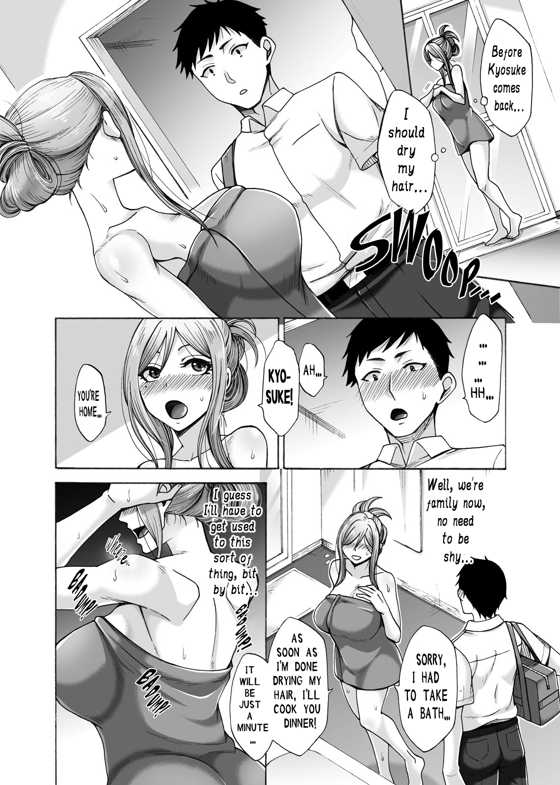 [Tsukishiro Saya] Hikawake no Ibitsu na Seijijou Ch. 1  The Distorted Sexual Circumstances Of The Hikawa Family Chapter 1 [English]
