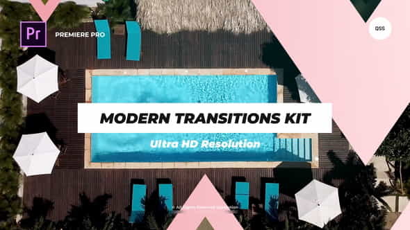 Modern Transitions Kit For Premiere - VideoHive 33927494