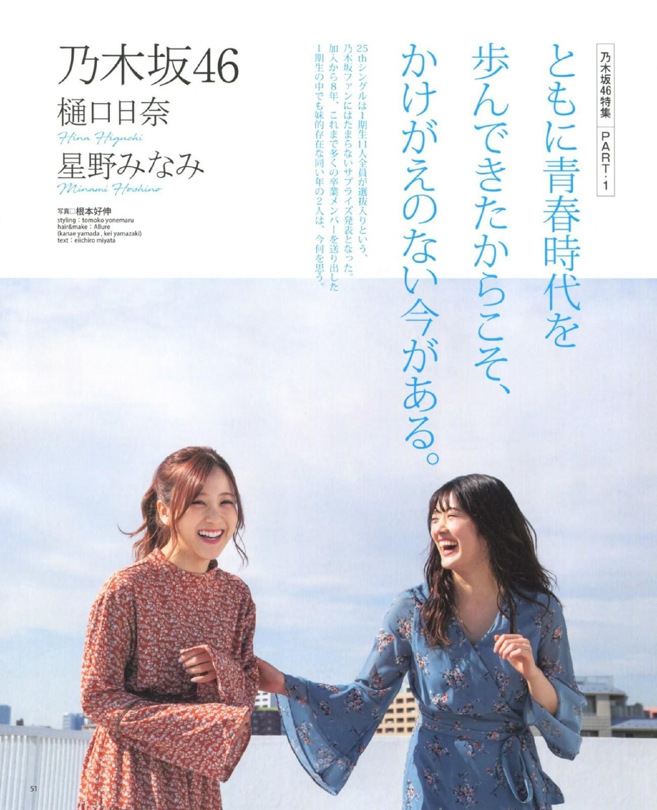 Minami Hoshino 星野みなみ, Hina Higuchi 樋口日奈, BOMB! 2020.04 (ボム 2020年4月号)(1)