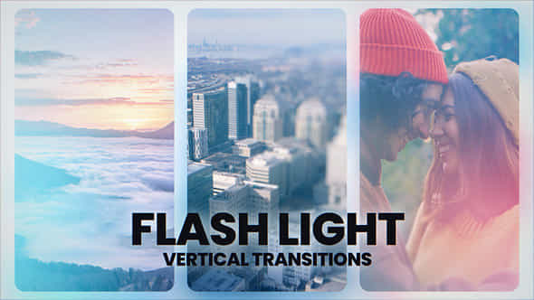 Flash Light Transitions - VideoHive 56023001