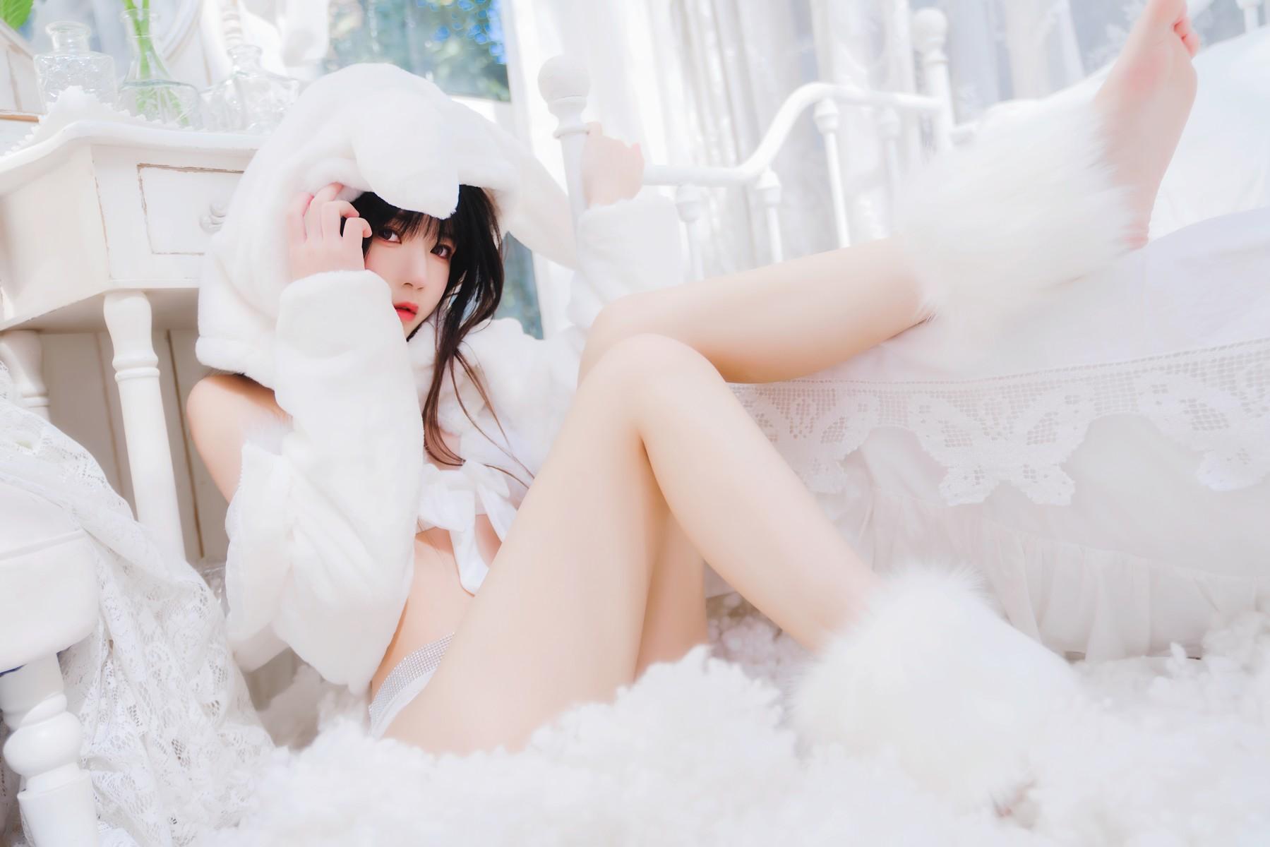 Cosplay 桜桃喵 小白兔 Set.01(32)