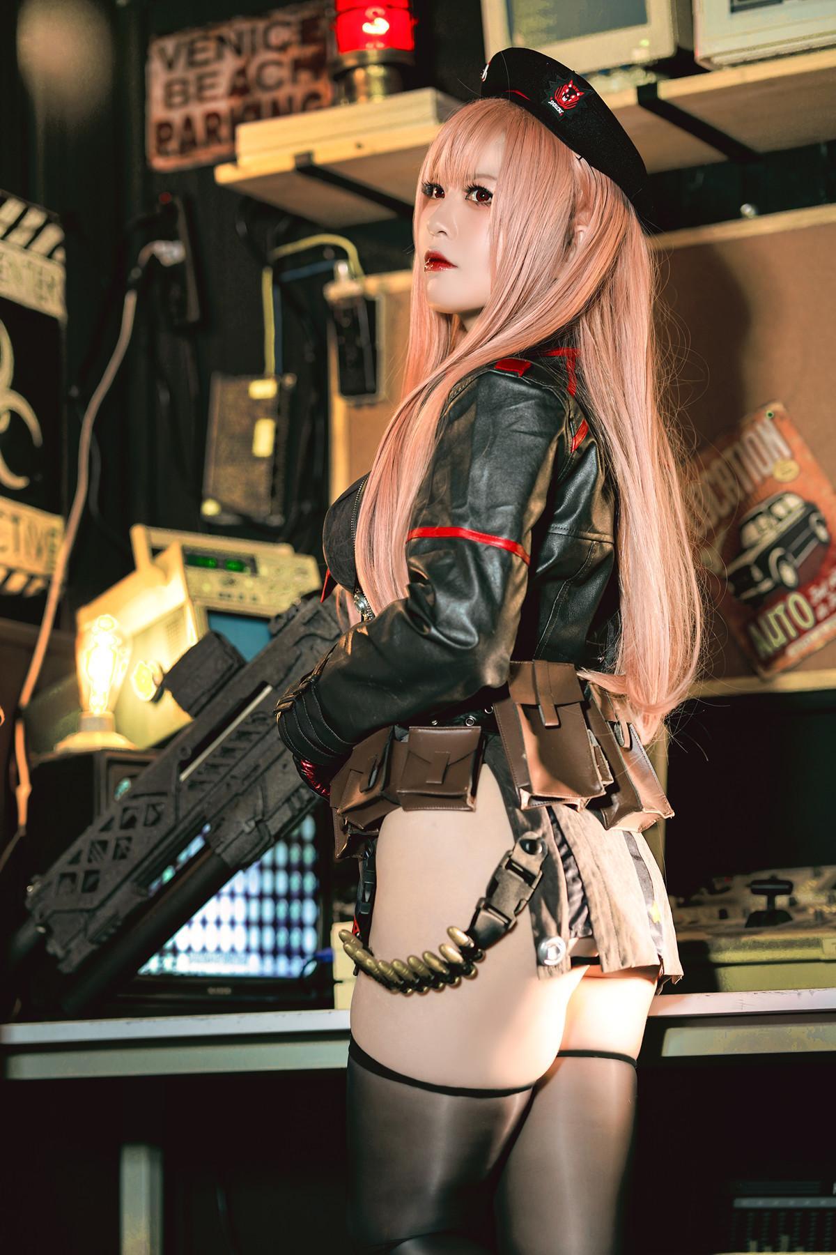 Cosplay 半半子Banbanko NIKKE 拉毗(18)
