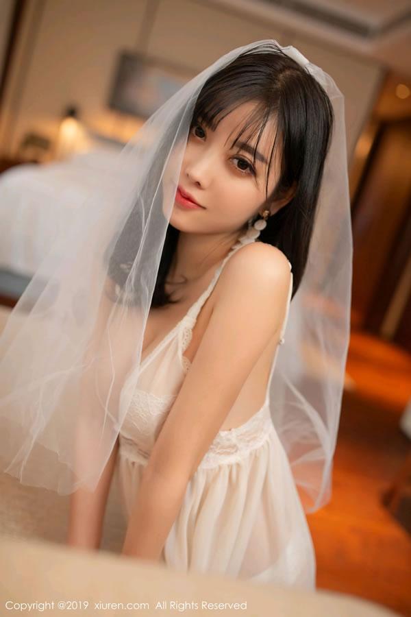 秀人网No.1819杨晨晨新娘主题写真(16)