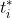 t_{i}^{*}