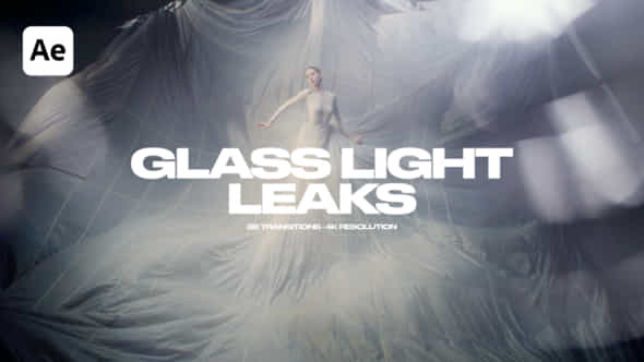 Glass Light Leaks - VideoHive 59321029