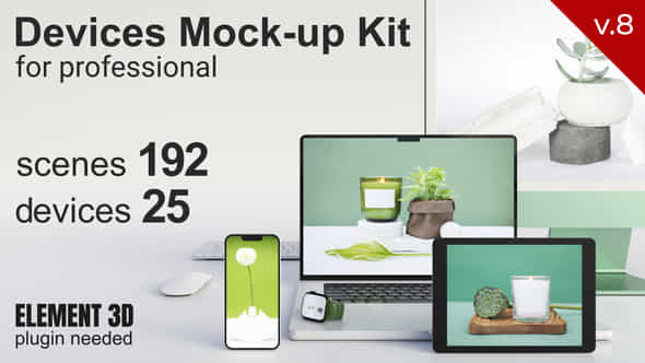 Devices Mockup Kit - VideoHive 7129058