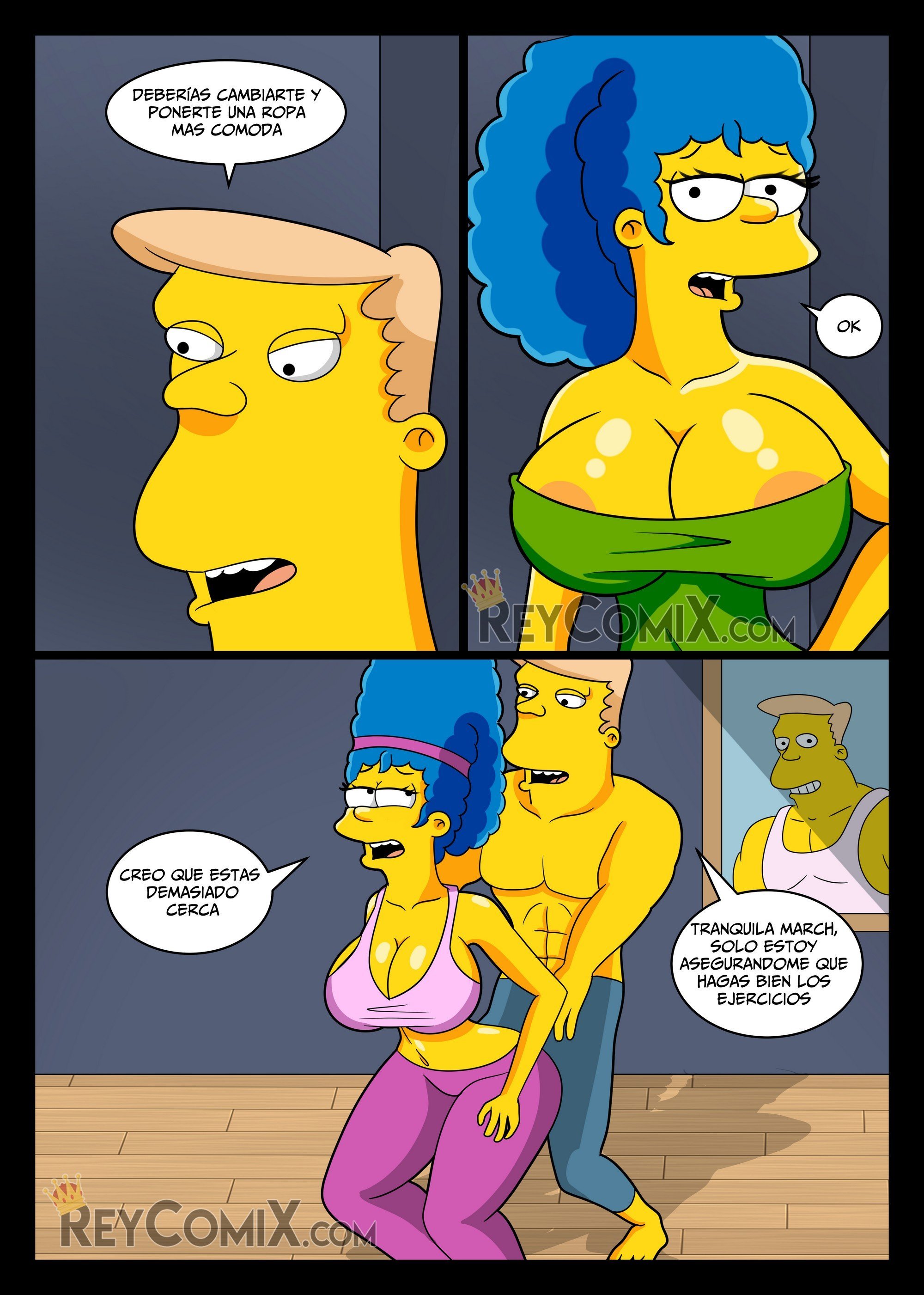 Los Simpsons XXX – GYM - 6