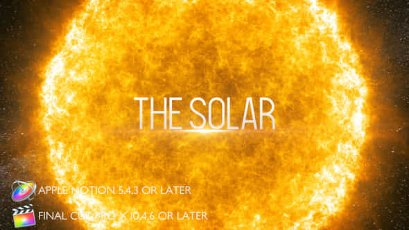 The Solar - VideoHive 28113516