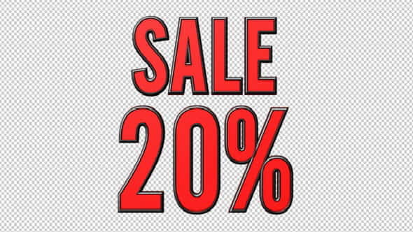 Sale 20 Percent - VideoHive 2162877