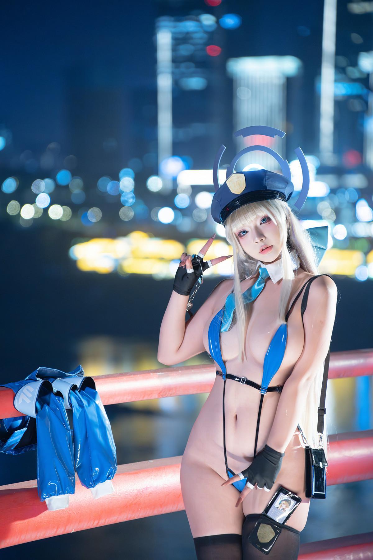 Cosplay Yuuhui玉汇 蔚蓝档案 飞鸟马时 +S Set.01(45)