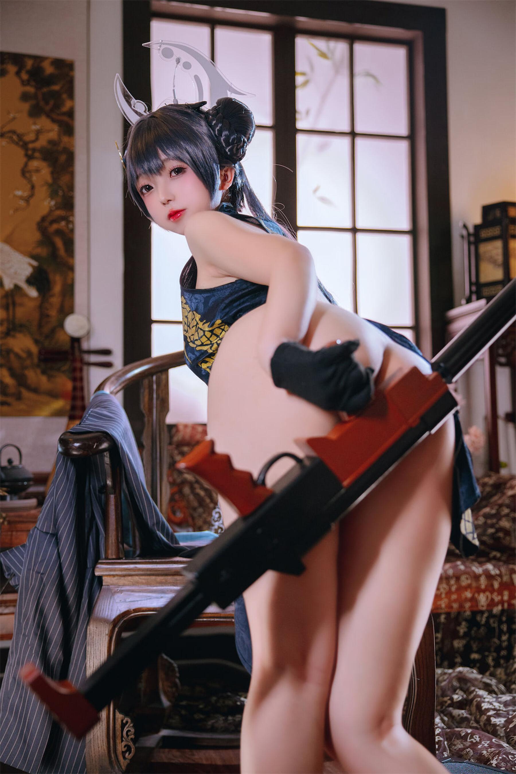 未分类性感写真 日奈_娇《碧蓝档案妃咲》(53)