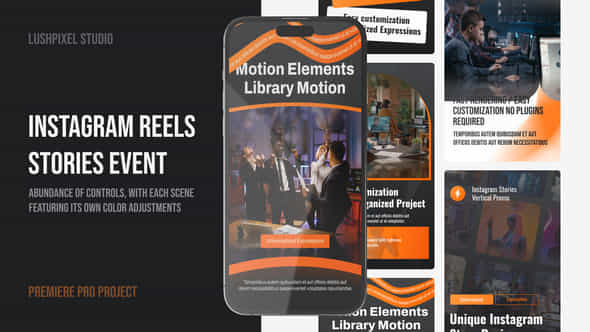 Instagram Reel Vertical Mogrt - VideoHive 51151234