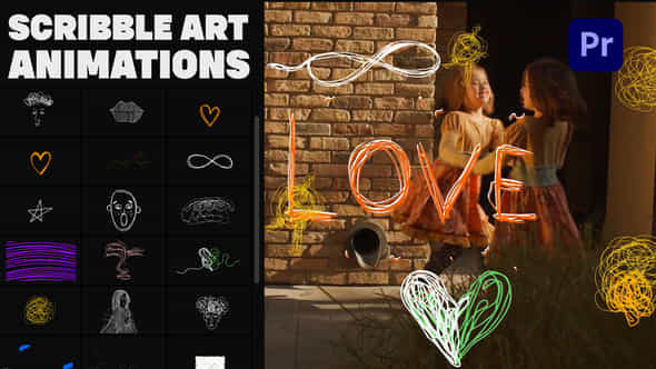 Scribble Art Animations - VideoHive 34017507