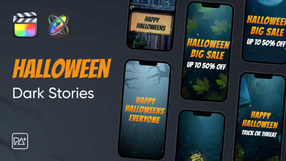 Halloween Dark Stories - VideoHive 39571635