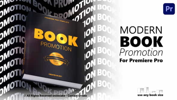Modern Book Promotion For Premiere - VideoHive 33746622