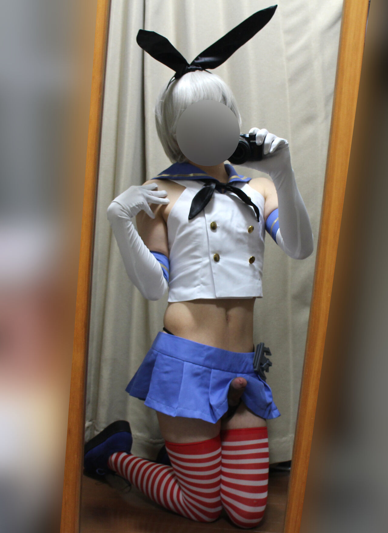 [trans] Hatarabu - z1 & z3 Shimakaze cosplay