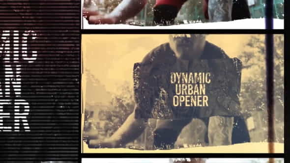 Urban Grunge Opener - VideoHive 30635017