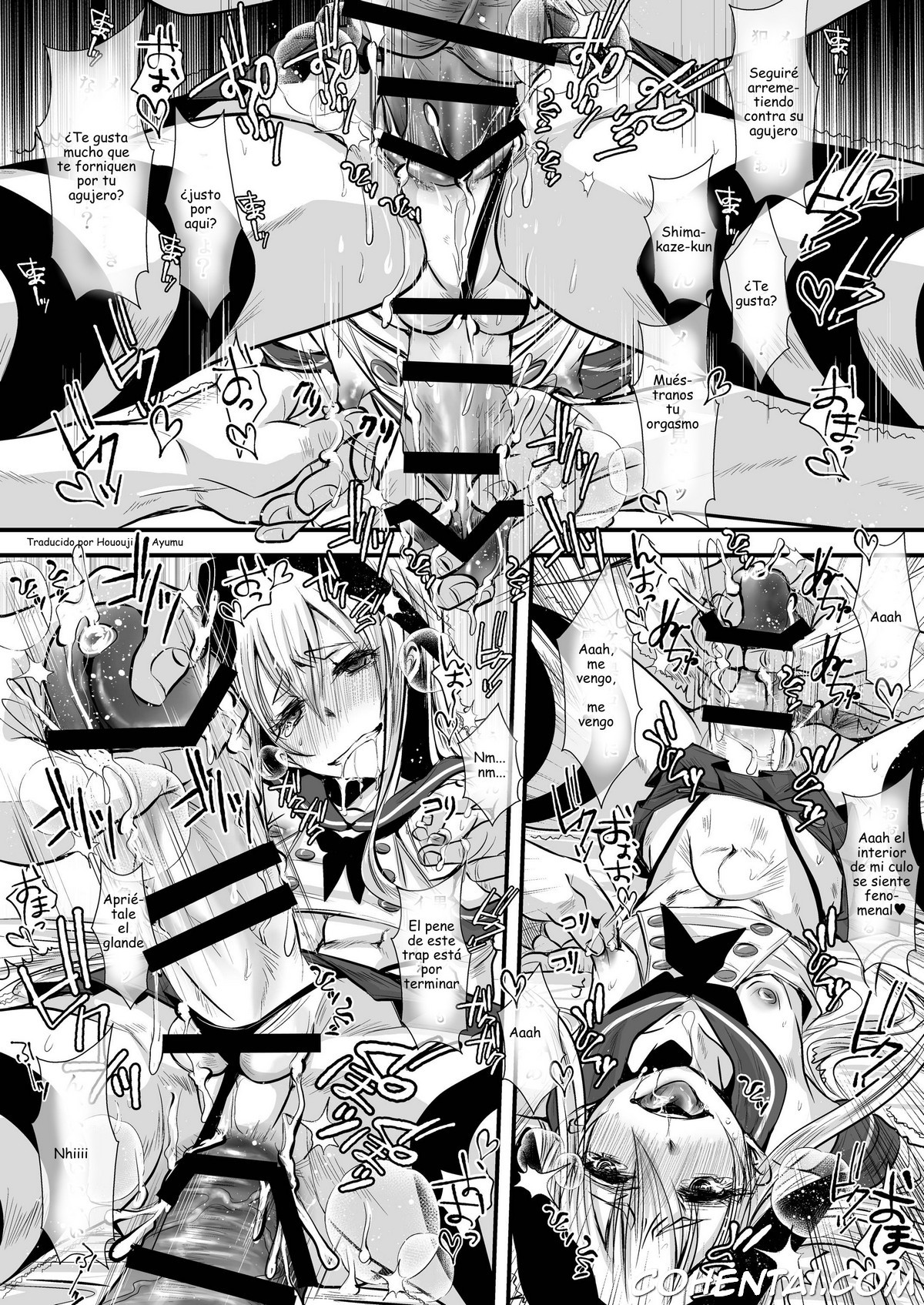 Kyokon Kin Shota Hestia-kun to Shimakaze-kun (Dungeon ni Deai o Motomeru no wa Machigatteiru Darou ka, Kantai Collection -KanColle-) xxx comics manga porno doujin hentai español sexo Dungeon ni Deai o Motomeru no wa Machigatteiru Darou ka Hestia Kantai Collection -KanColle- Shimakaze