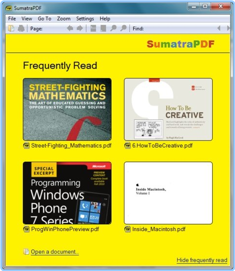 Sumatra PDF 3.6.16059 Prerelease + Portable JsqYptB2_o