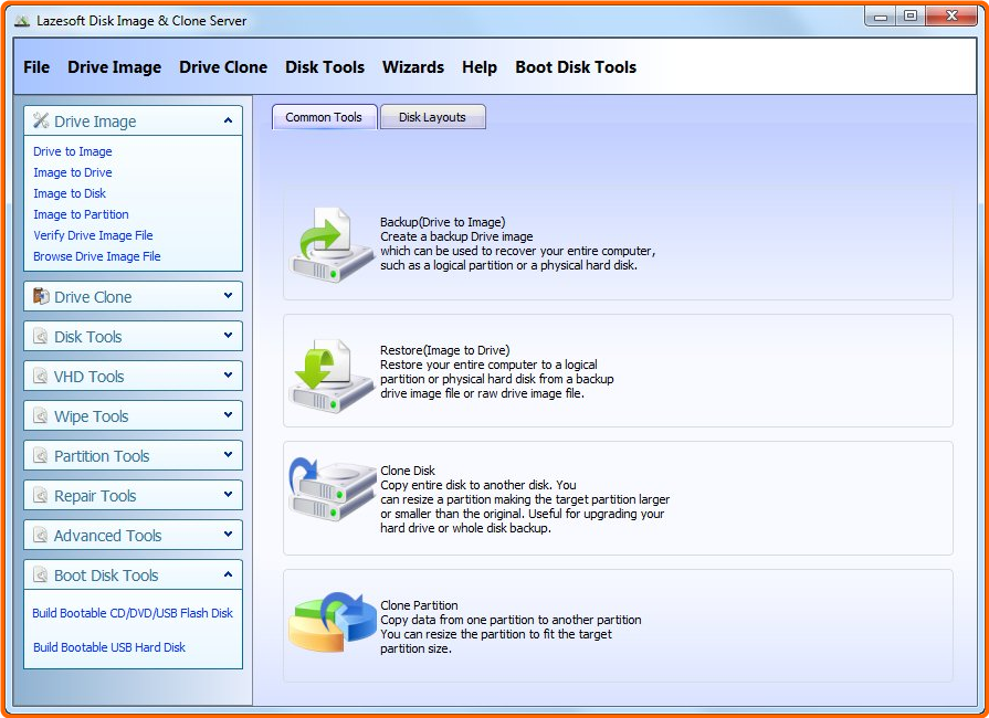 Lazesoft Disk Image And Clone 4.8.1.1 Professional-Server Edition