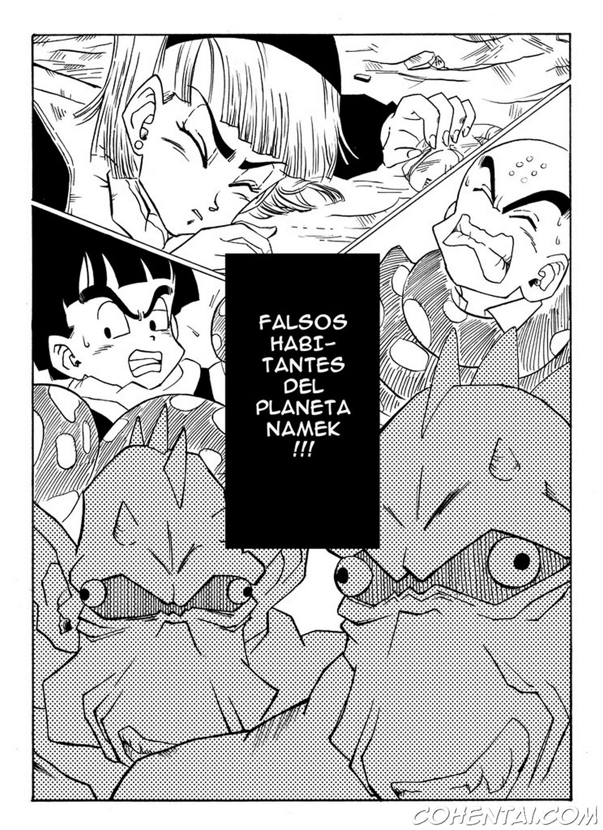 Fake Namekians (Dragon Ball Z) xxx comics manga porno doujin hentai español sexo 