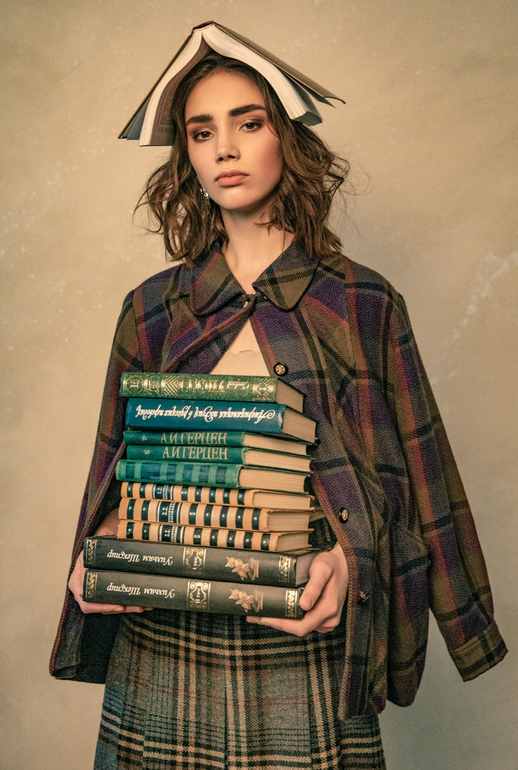 Bookworm / Anna Palaguto by Ilya Blinov Bookworm / Anna Palaguto by Ilya Blinov