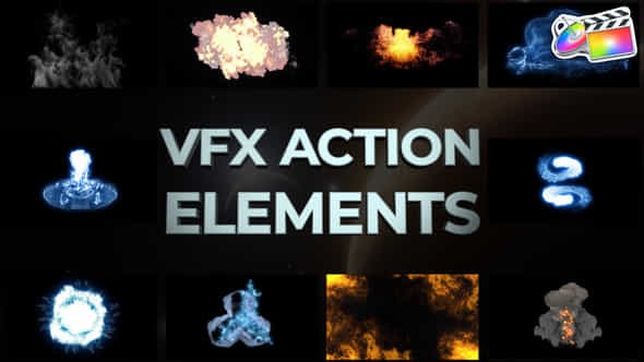 VFX Action Elements - VideoHive 45529174